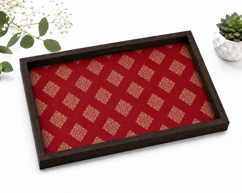 Handcrafted Wooden Serving & Decorative Tray
